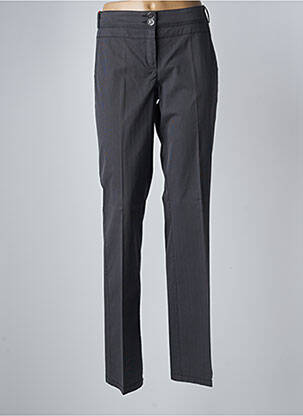Pantalon droit stretch taille normale gris JOCAVI femme