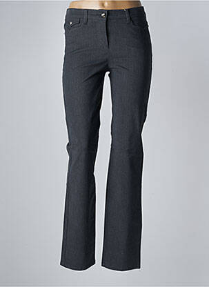 Pantalon slim stretch taille normale gris SBELT JEANS femme