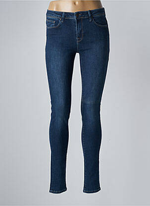 Jeans coupe slim slim taille normale bleu JANIRA femme