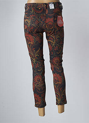 Pantalon 7/8 stretch taille normale noir ZERRES femme