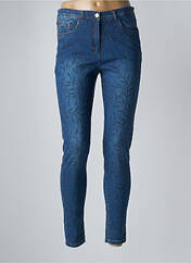 Jeans coupe slim bleu JOCAVI pour femme seconde vue