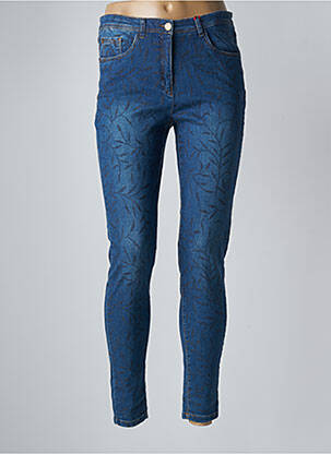 Jeans coupe slim bleu JOCAVI pour femme