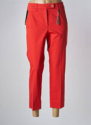 Pantalon 7/8 rouge ZERRES pour femme
