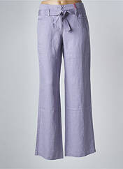 Pantalon droit violet JOCAVI pour femme seconde vue