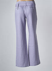 Pantalon droit violet JOCAVI pour femme seconde vue