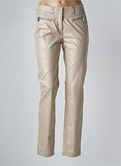 Pantalon slim beige JOCAVI pour femme seconde vue
