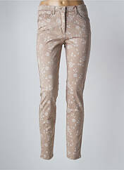 Pantalon slim beige JOCAVI pour femme seconde vue