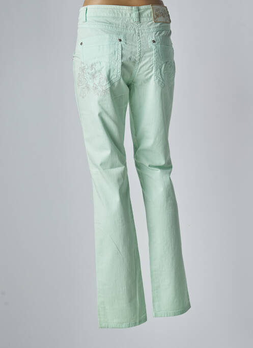 Pantalon slim stretch taille normale vert JOCAVI femme