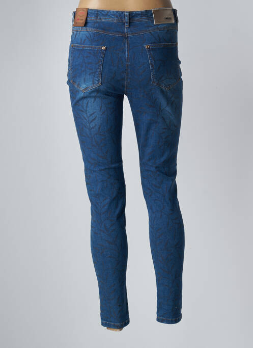 Jeans coupe slim bleu JOCAVI pour femme