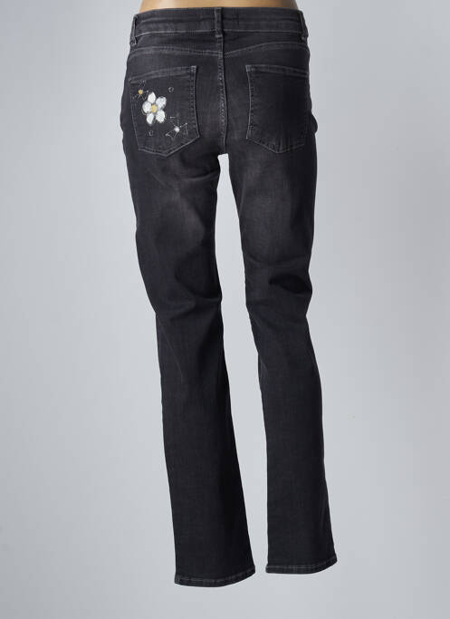 Jeans coupe slim noir DOLCEZZA pour femme