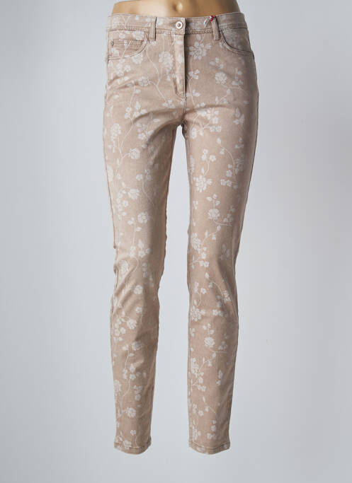 Pantalon slim beige JOCAVI pour femme