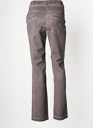 Pantalon slim taille normale taille normale gris O.K.S femme