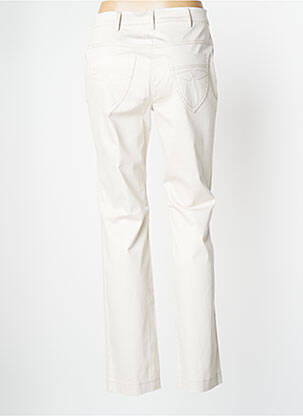 Pantalon slim stretch taille normale beige O.K.S femme