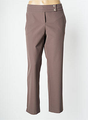 Pantalon slim taille normale taille normale gris O.K.S femme