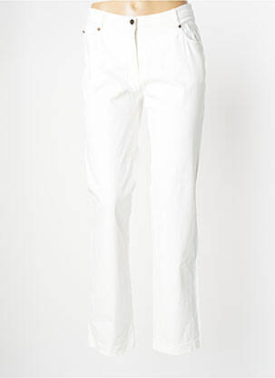 Pantalon slim taille normale taille normale beige O.K.S femme