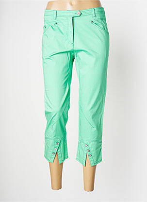 Pantacourt taille normale taille normale vert O.K.S femme