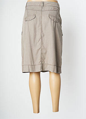 Jupe mi-longue taille normale gris JOCAVI femme