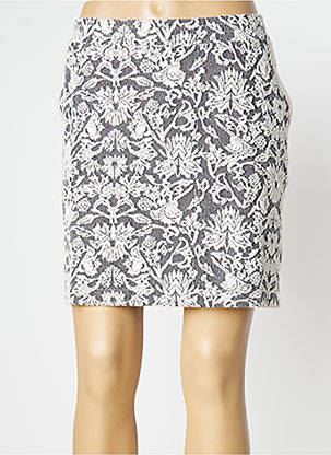Jupe courte taille normale beige YERSE femme