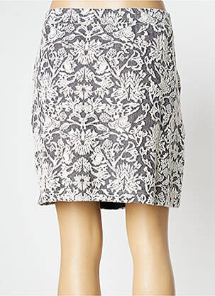 Jupe courte taille normale beige YERSE femme