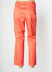 Pantalon 7/8 orange O.K.S pour femme seconde vue