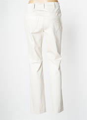 Pantalon slim beige O.K.S pour femme seconde vue