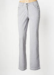 Pantalon slim gris O.K.S pour femme seconde vue