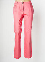 Pantalon slim rose O.K.S pour femme seconde vue
