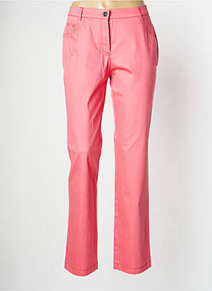 Pantalon slim rose O.K.S pour femme