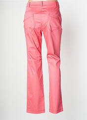 Pantalon slim rose O.K.S pour femme seconde vue