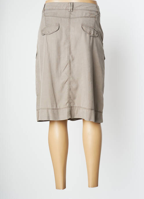 Jupe mi-longue gris JOCAVI pour femme