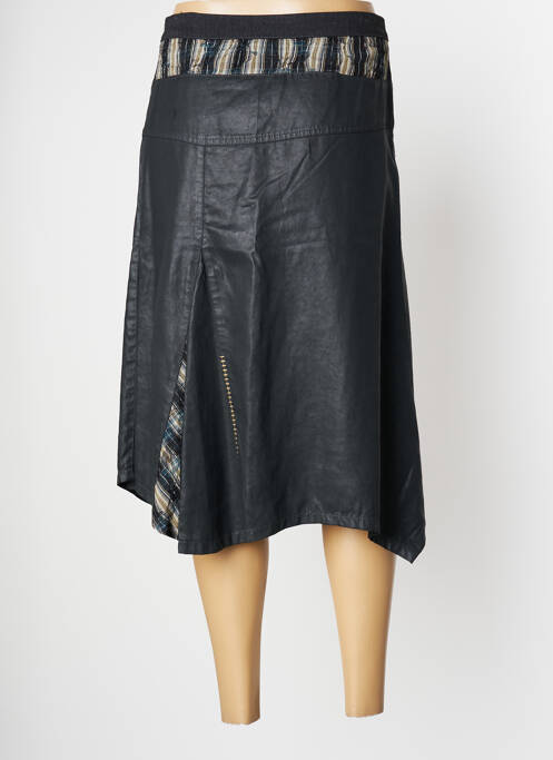 Jupe mi-longue noir JOCAVI pour femme
