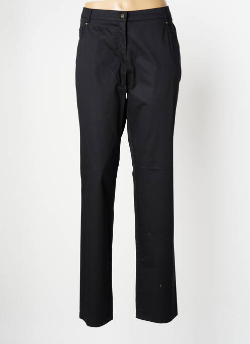 Pantalon slim noir O.K.S pour femme