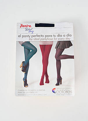 Collants stretch bleu JANIRA femme