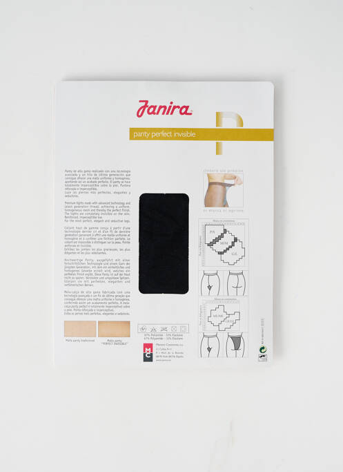 Collants noir JANIRA pour femme