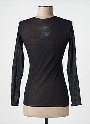 Top/caraco légère et transparente noir JANIRA femme