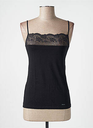 Top/Caraco noir JANIRA pour femme