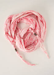 Foulard rose YERSE pour femme seconde vue