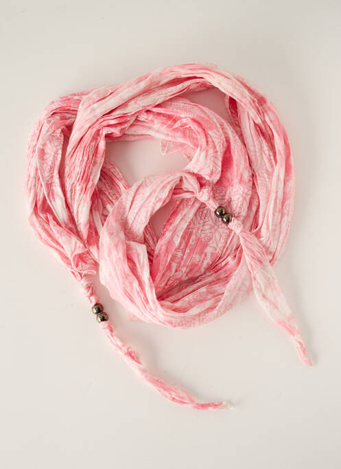 Foulard rose YERSE pour femme