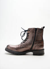 Bottines/Boots marron REBELLES pour femme seconde vue