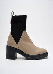 Bottines/Boots beige WONDERS pour femme seconde vue