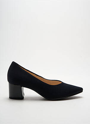 Escarpins matière lisse talon de 4 à 6cm noir HOGL femme