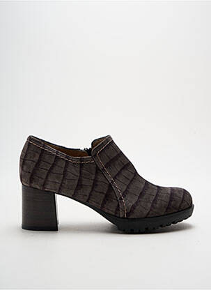 Bottines/Boots gris PLUMERS pour femme