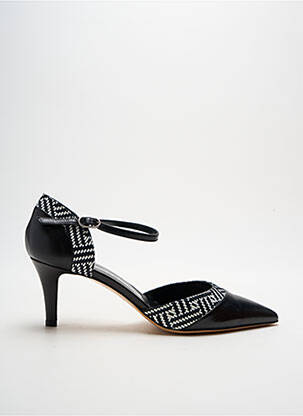 Sandales/Nu pieds noir ELATA pour femme
