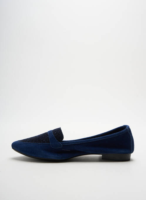 Mocassins bleu REQINS pour femme