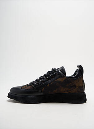 Baskets bout rond talon de 4 à 6cm noir HOGL femme