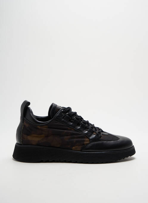 Baskets bout rond talon de 4 à 6cm noir HOGL femme