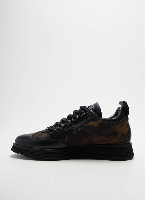Baskets bout rond talon de 4 à 6cm noir HOGL femme