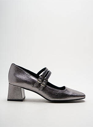 Escarpins fermeture boucle(s) talon de 4 à 6cm gris JB MARTIN femme