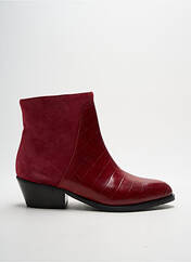Bottines/Boots rouge PLUMERS pour femme seconde vue