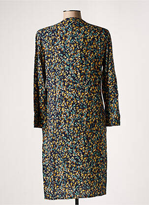 Robe mi-longue manches longues manches longues bleu LE PETIT BAIGNEUR femme